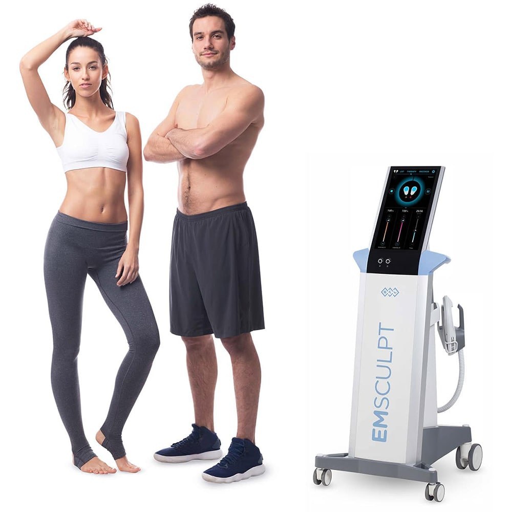 حجم‌دهی عضلات با دستگاه EMSculpt